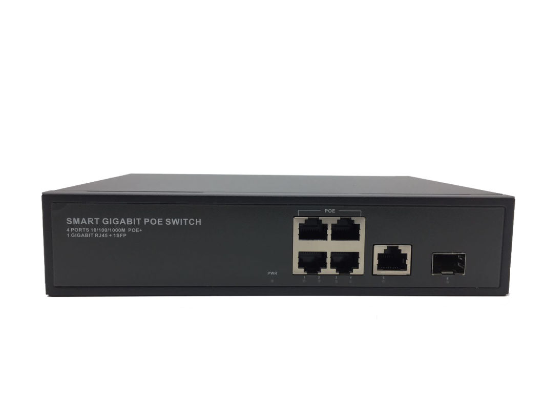 5 Port Gigabit Poe Switchwith 5*10/100/1000m 65W Power Poe Switch